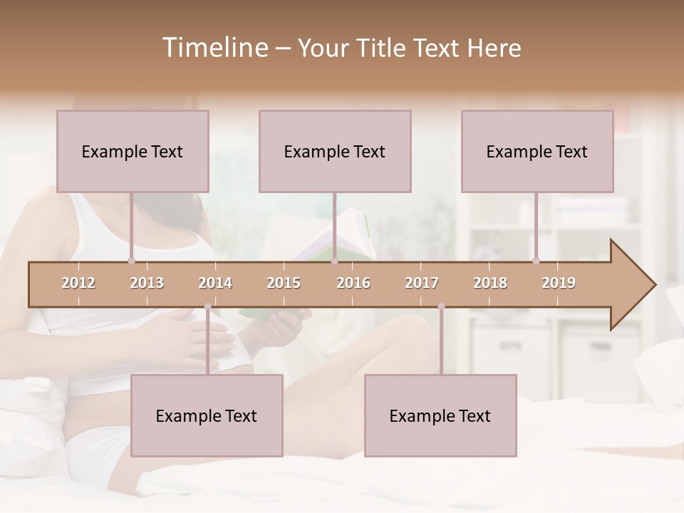 Healthy Pregnant Mommy PowerPoint Template