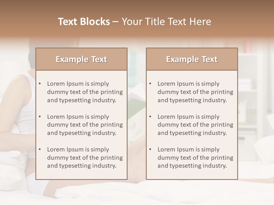 Healthy Pregnant Mommy PowerPoint Template