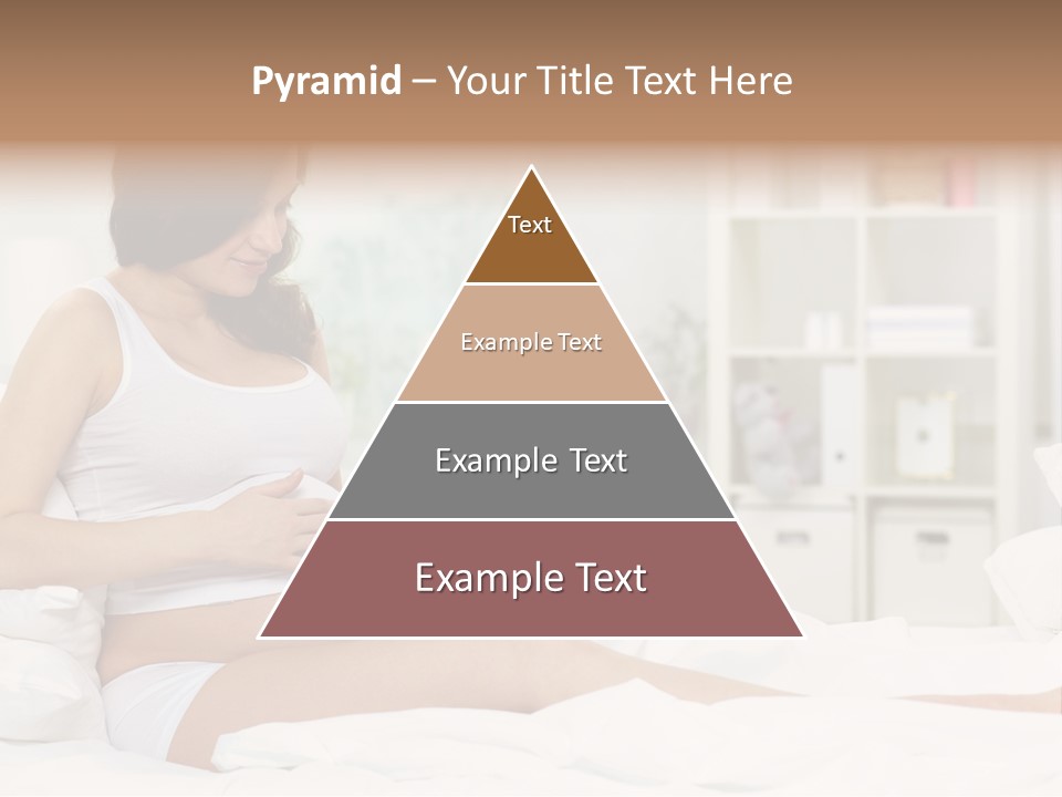 Healthy Pregnant Mommy PowerPoint Template