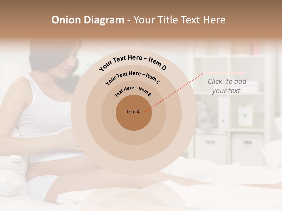 Healthy Pregnant Mommy PowerPoint Template