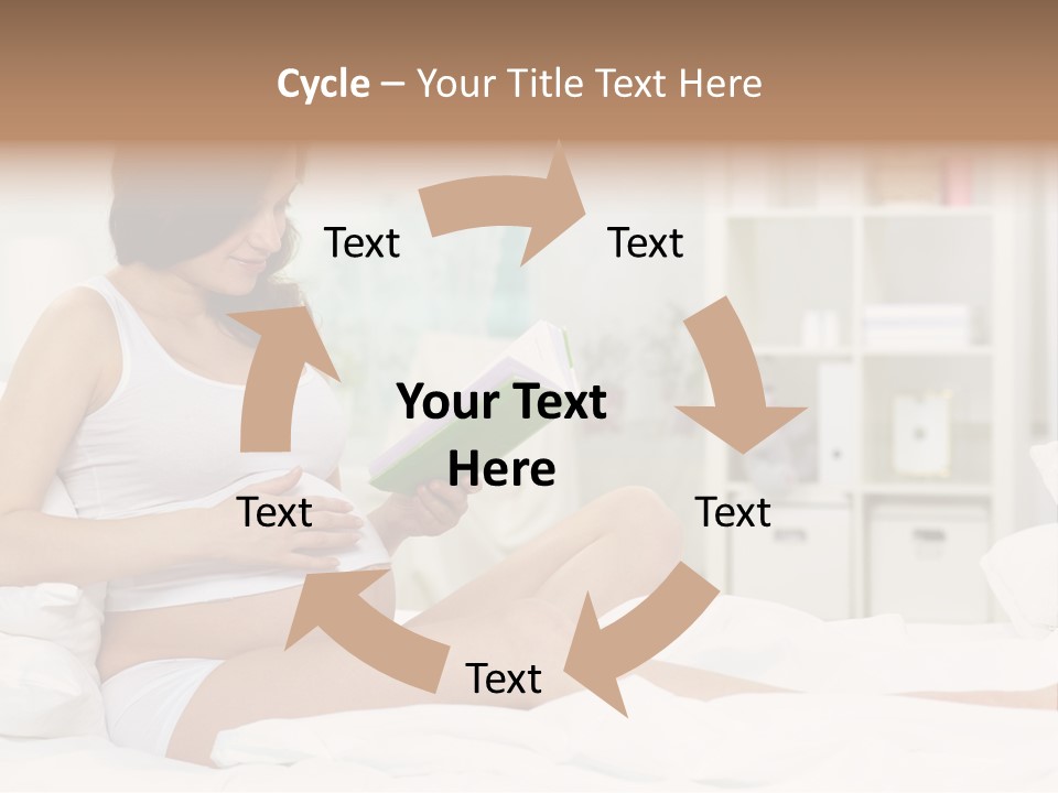 Healthy Pregnant Mommy PowerPoint Template