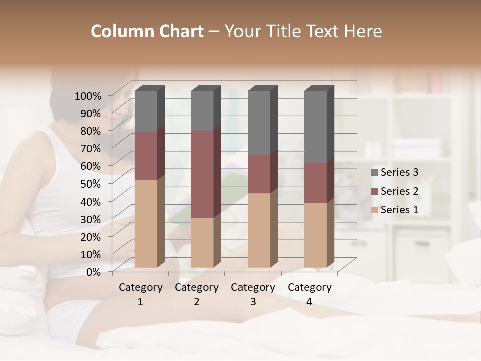 Healthy Pregnant Mommy PowerPoint Template