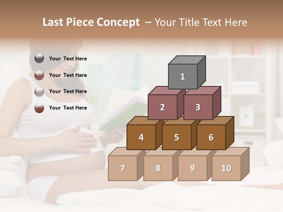 Healthy Pregnant Mommy PowerPoint Template