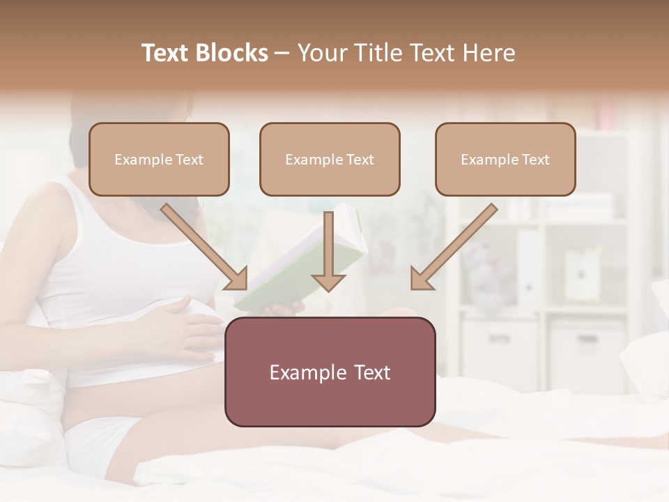 Healthy Pregnant Mommy PowerPoint Template