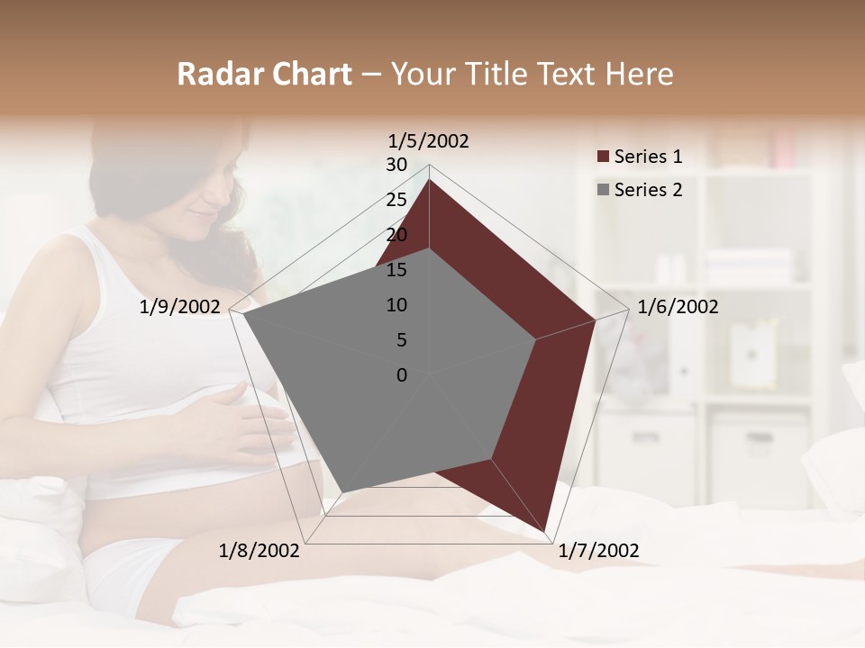 Healthy Pregnant Mommy PowerPoint Template