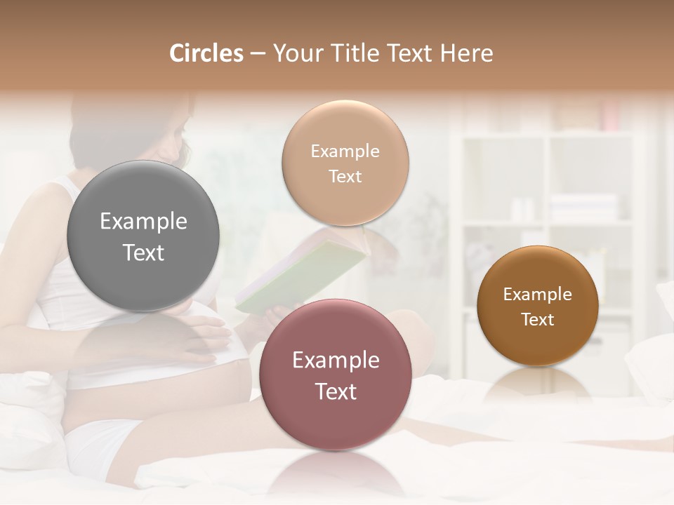 Healthy Pregnant Mommy PowerPoint Template