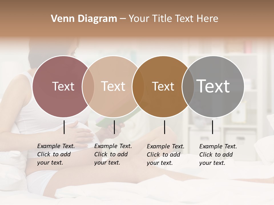 Healthy Pregnant Mommy PowerPoint Template