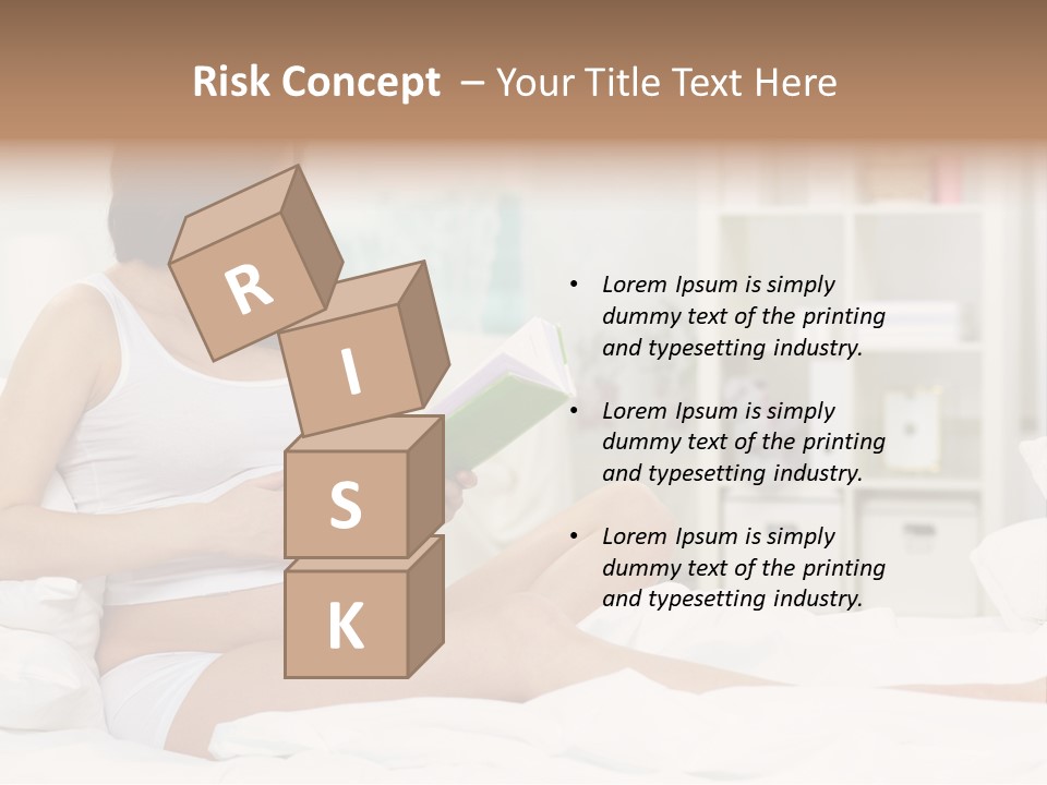 Healthy Pregnant Mommy PowerPoint Template