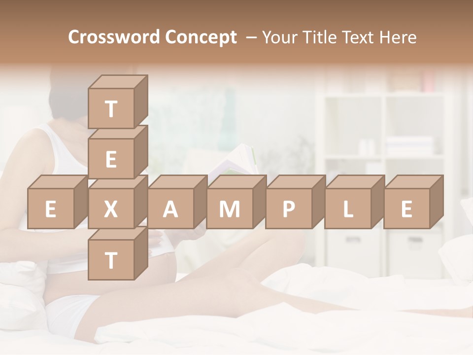 Healthy Pregnant Mommy PowerPoint Template