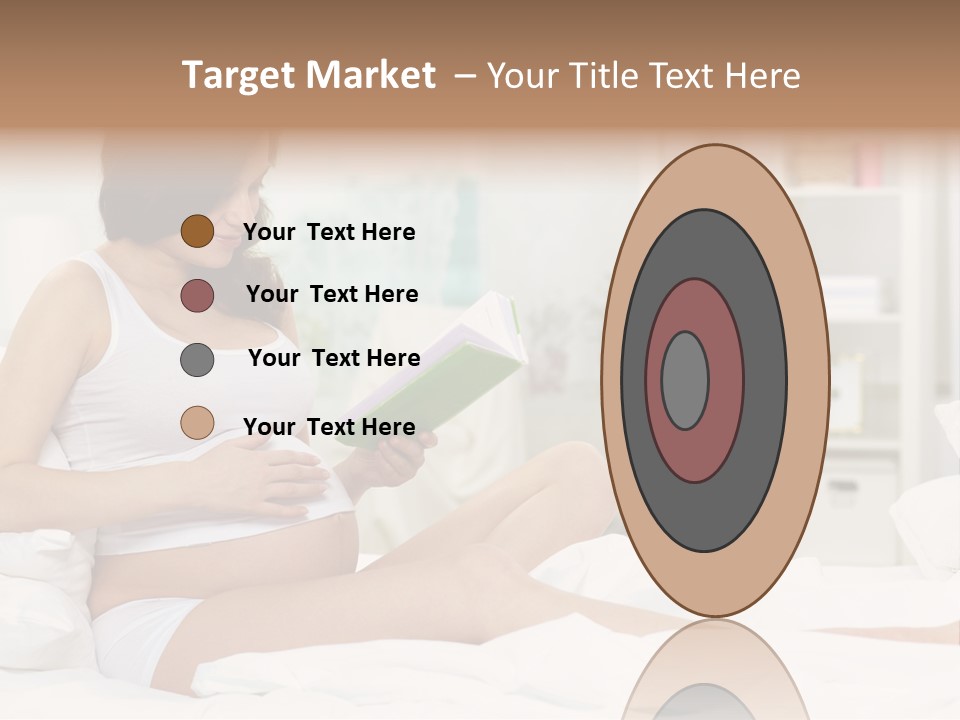 Healthy Pregnant Mommy PowerPoint Template