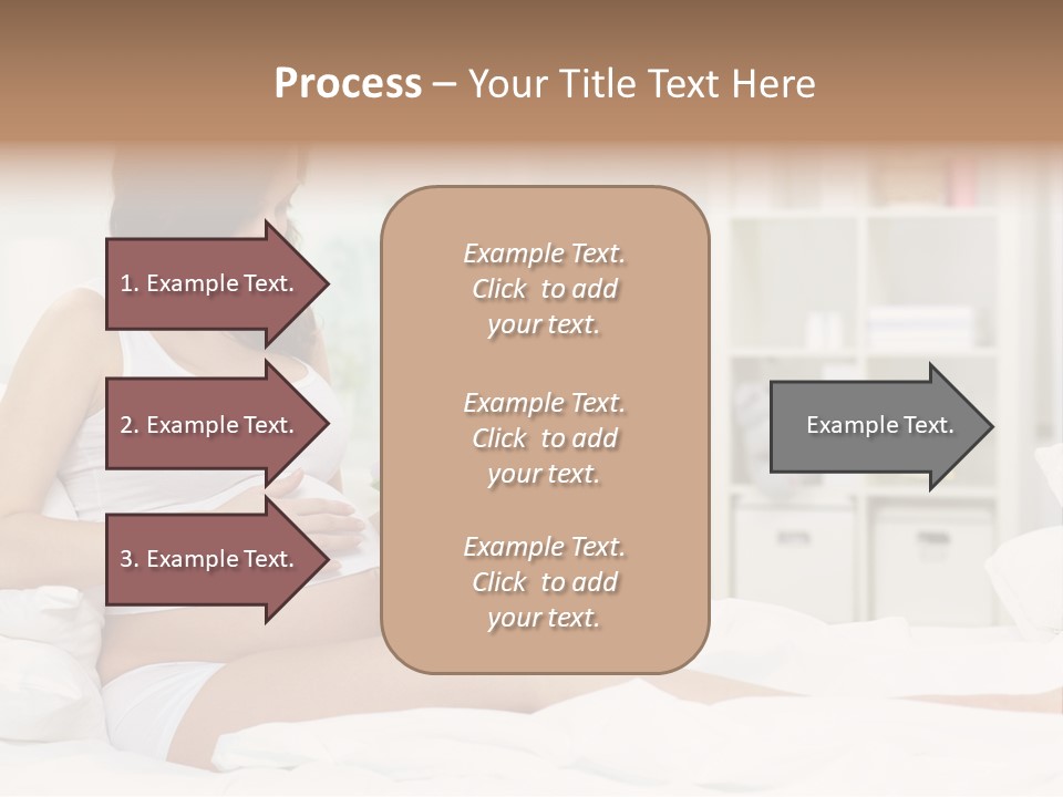 Healthy Pregnant Mommy PowerPoint Template