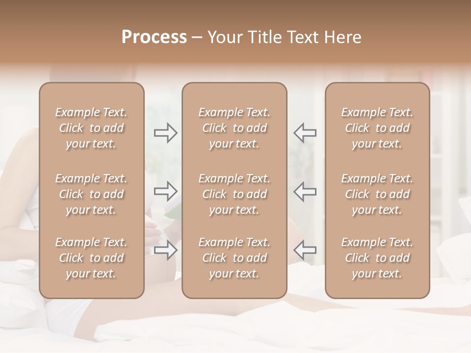 Healthy Pregnant Mommy PowerPoint Template