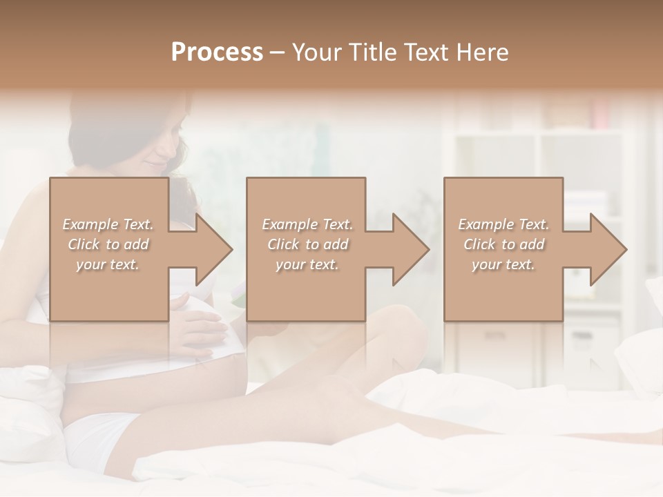 Healthy Pregnant Mommy PowerPoint Template