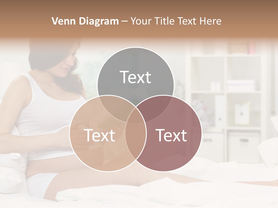 Healthy Pregnant Mommy PowerPoint Template