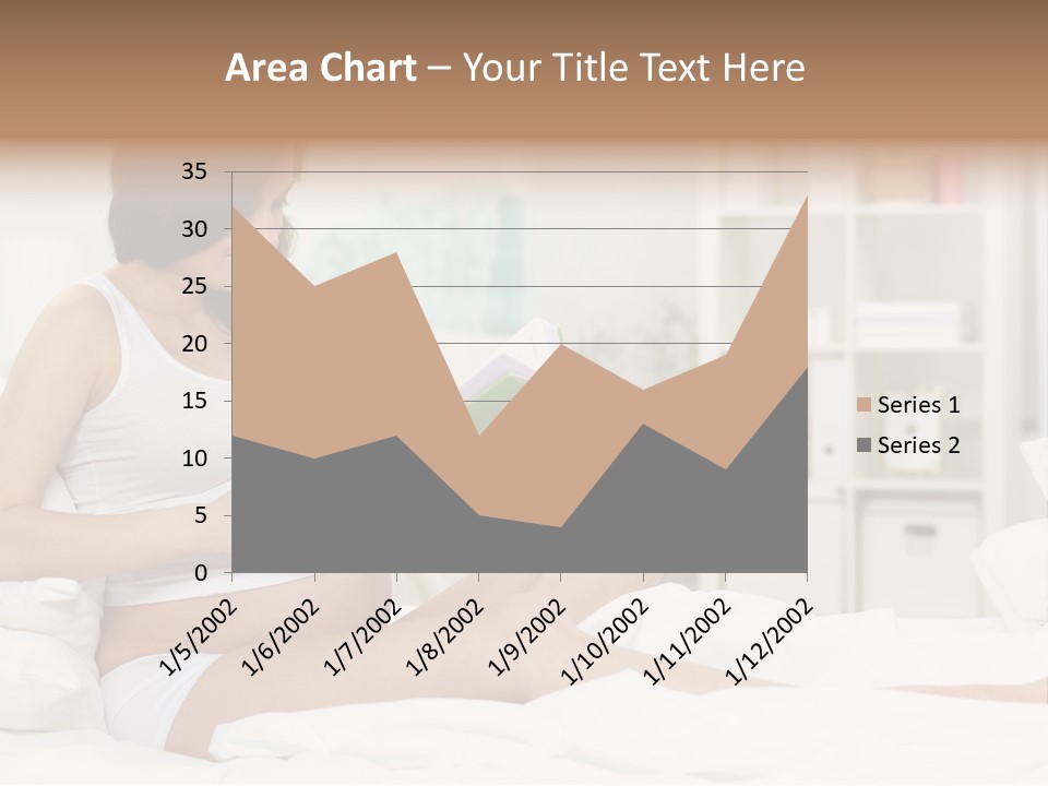 Healthy Pregnant Mommy PowerPoint Template