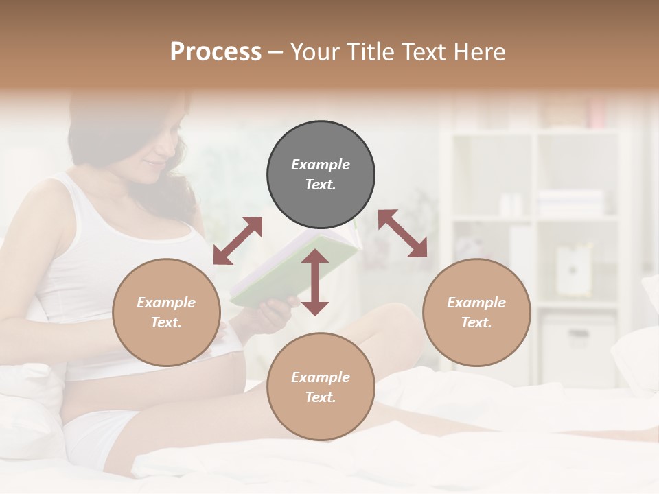 Healthy Pregnant Mommy PowerPoint Template