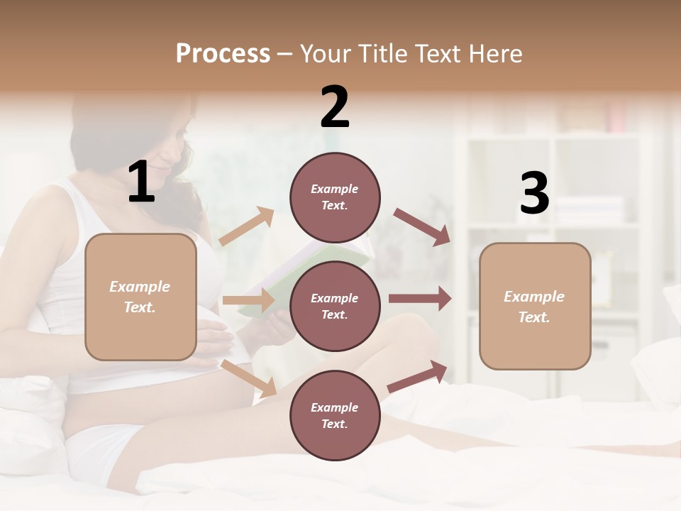 Healthy Pregnant Mommy PowerPoint Template
