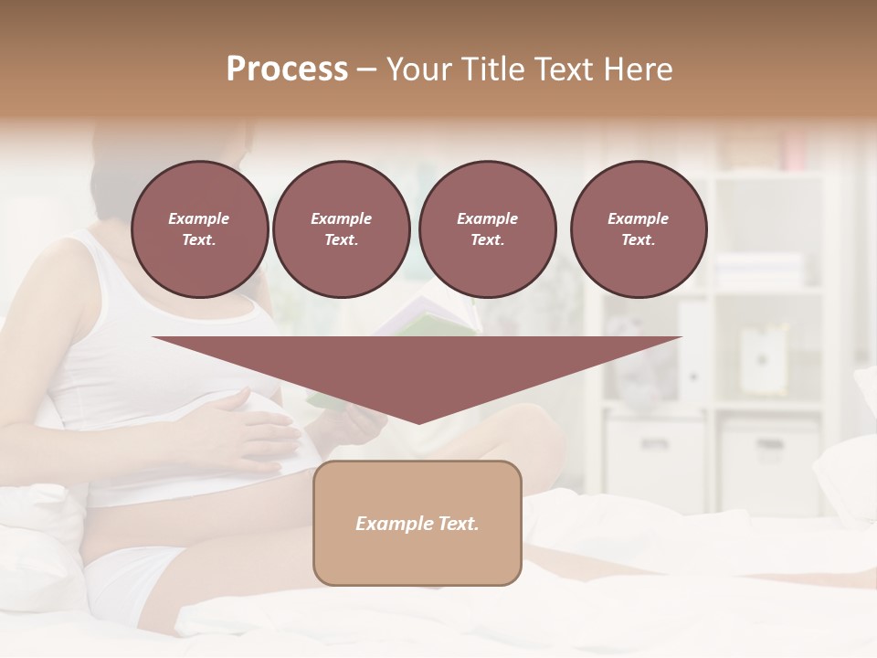 Healthy Pregnant Mommy PowerPoint Template