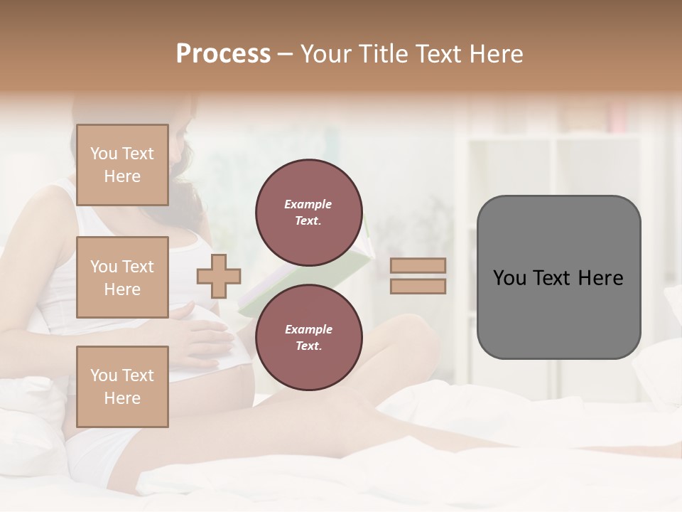 Healthy Pregnant Mommy PowerPoint Template