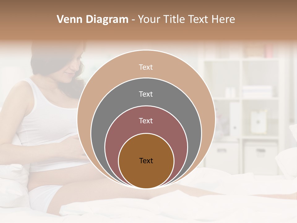 Healthy Pregnant Mommy PowerPoint Template