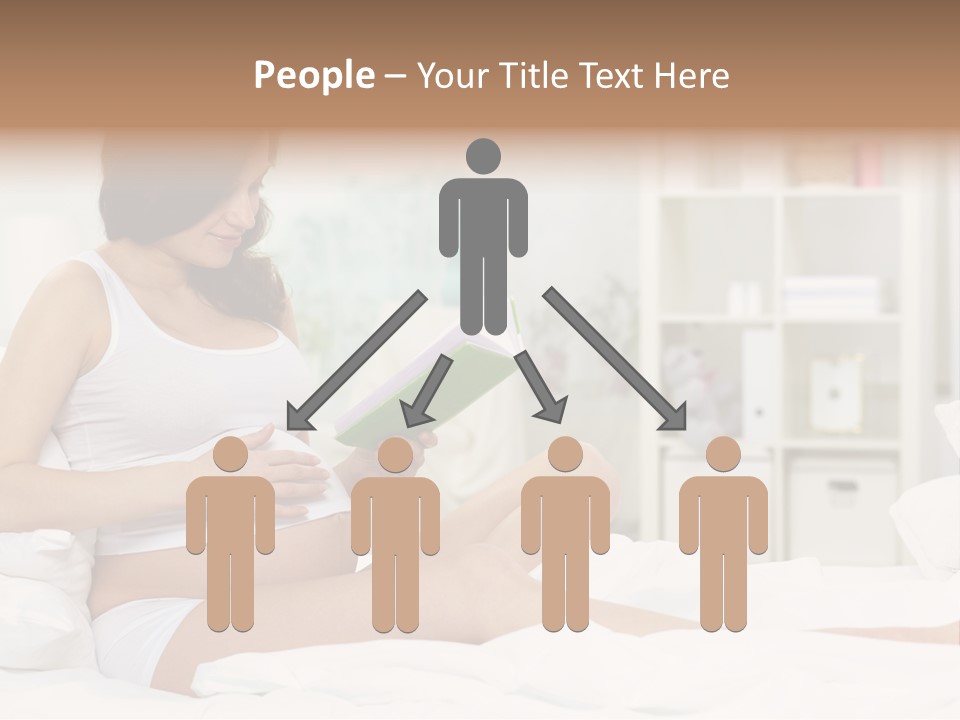 Healthy Pregnant Mommy PowerPoint Template