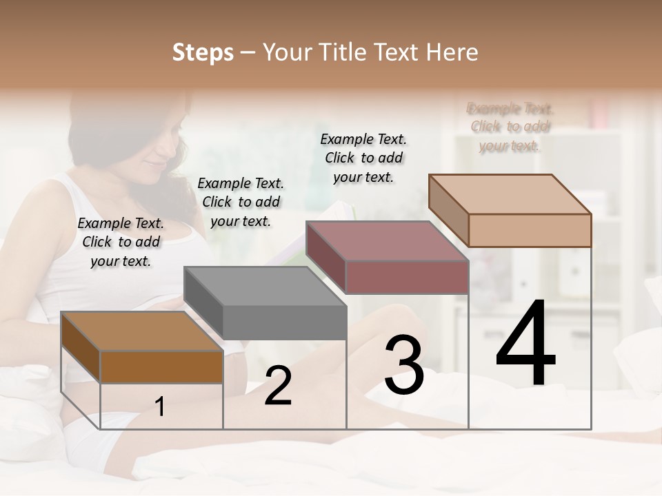 Healthy Pregnant Mommy PowerPoint Template
