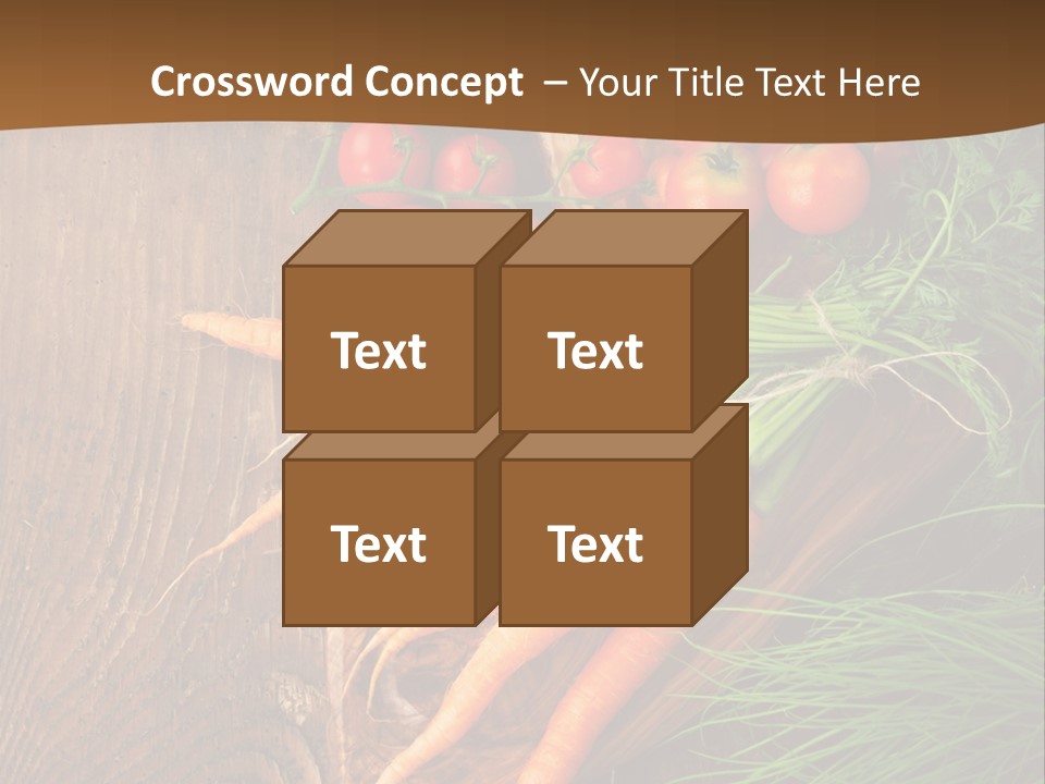 Natural Knife Ripe PowerPoint Template