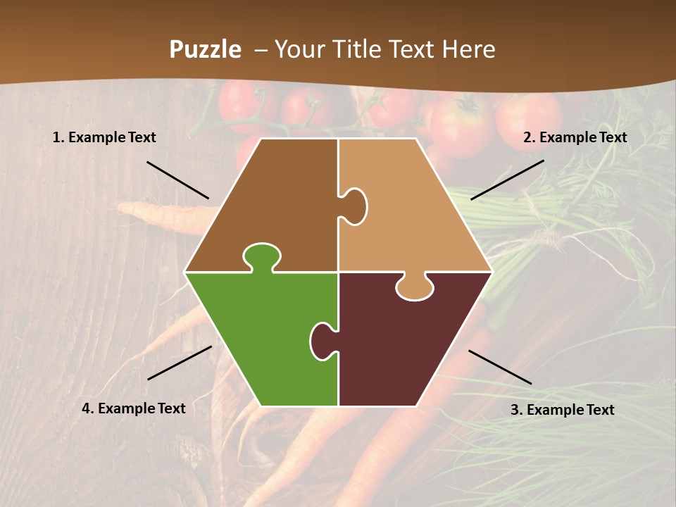 Natural Knife Ripe PowerPoint Template