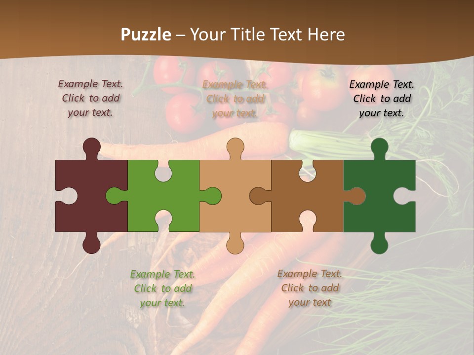 Natural Knife Ripe PowerPoint Template