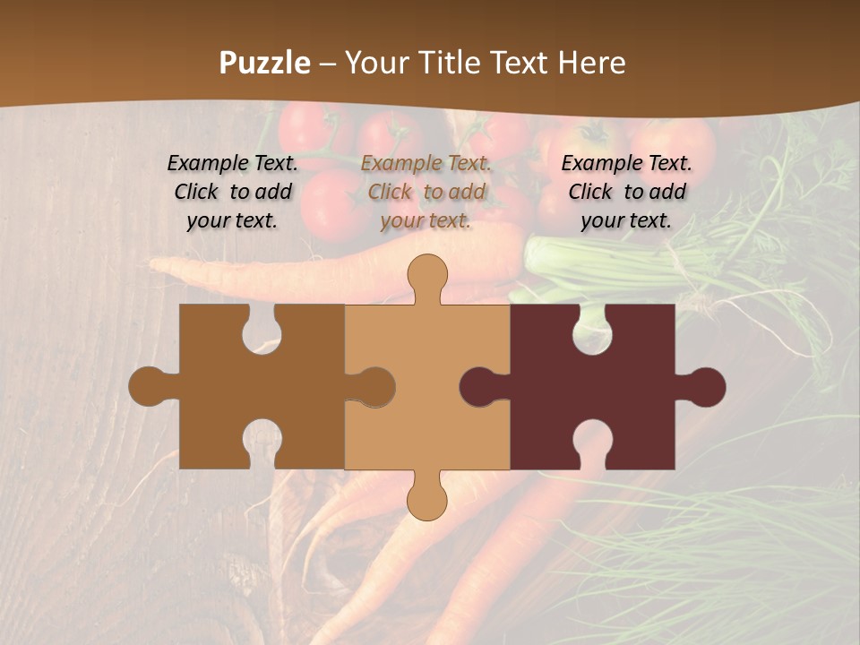 Natural Knife Ripe PowerPoint Template