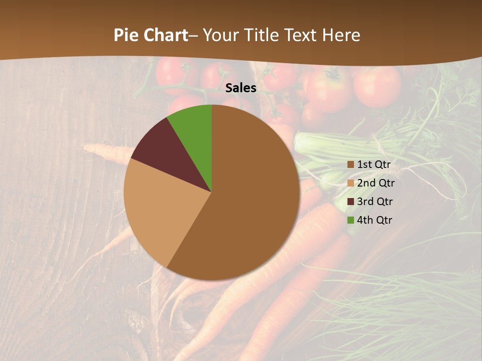 Natural Knife Ripe PowerPoint Template