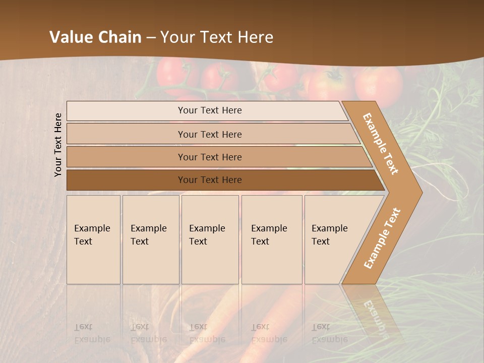 Natural Knife Ripe PowerPoint Template