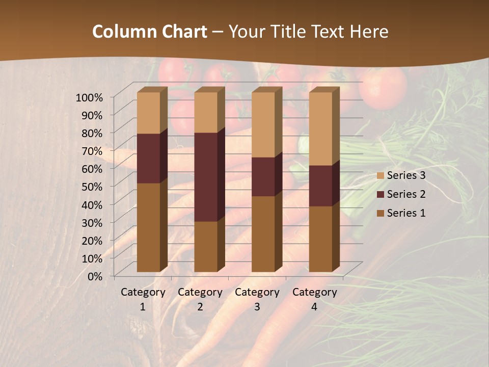 Natural Knife Ripe PowerPoint Template