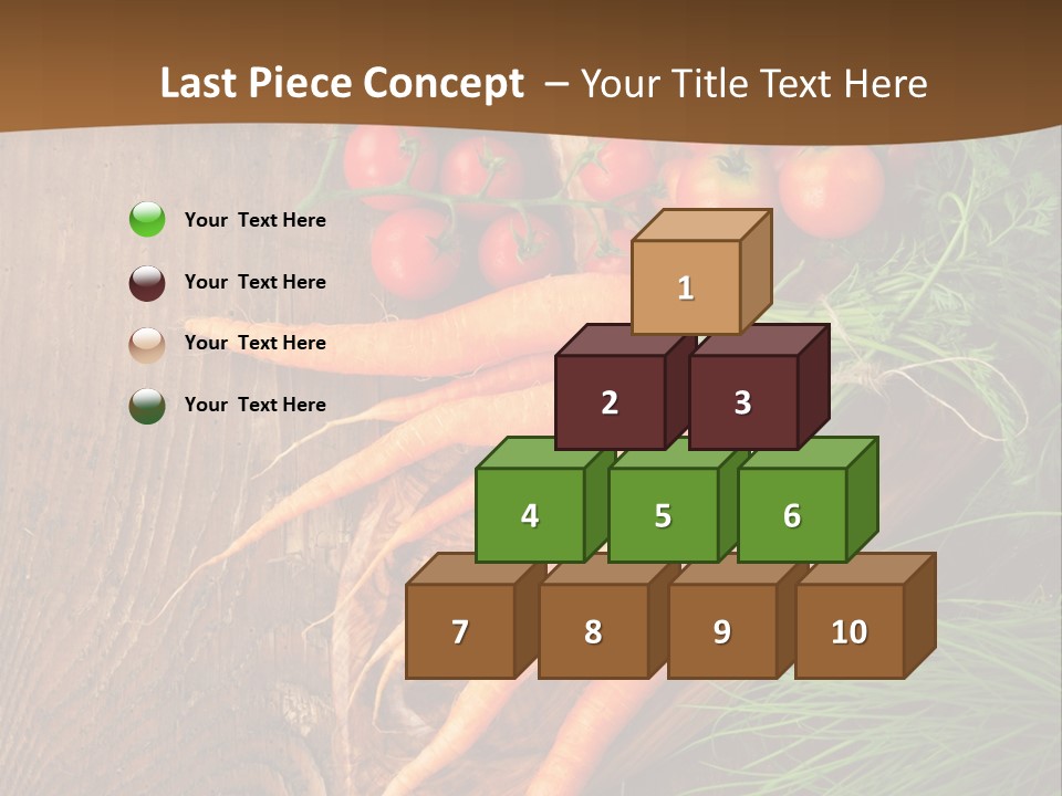 Natural Knife Ripe PowerPoint Template