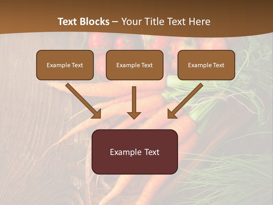 Natural Knife Ripe PowerPoint Template