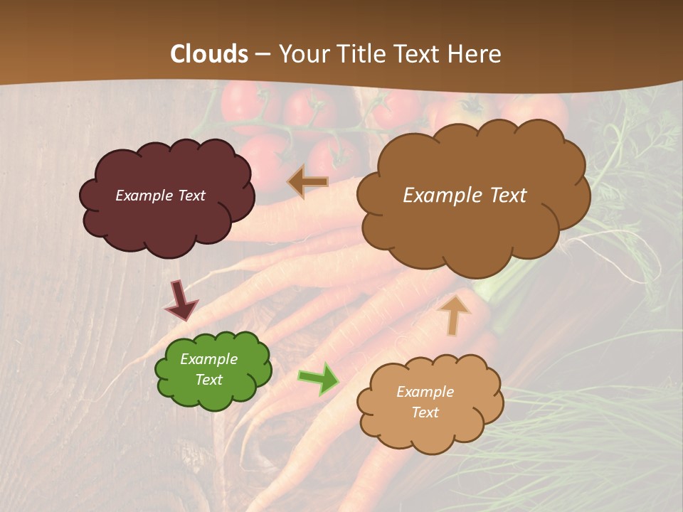Natural Knife Ripe PowerPoint Template