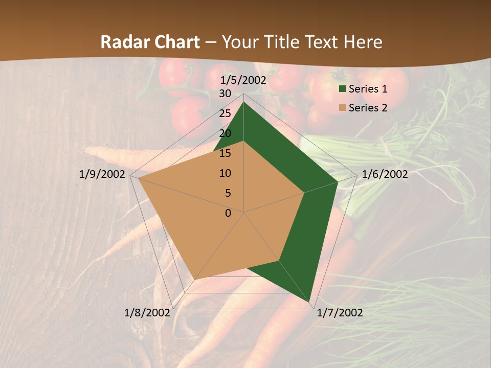 Natural Knife Ripe PowerPoint Template