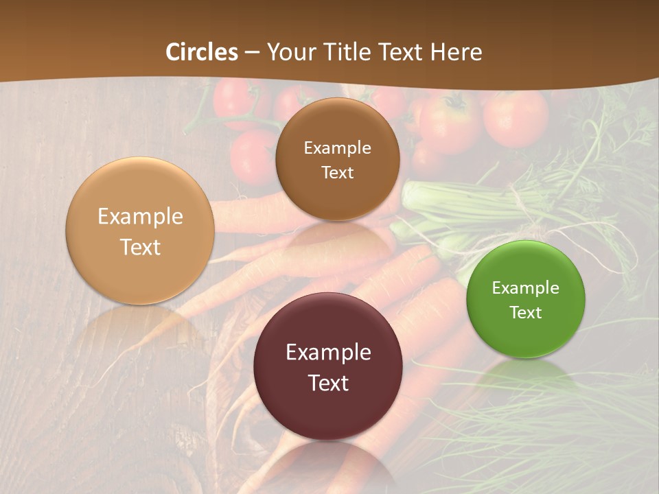 Natural Knife Ripe PowerPoint Template