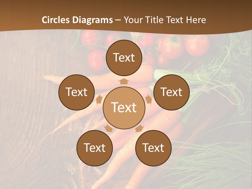 Natural Knife Ripe PowerPoint Template