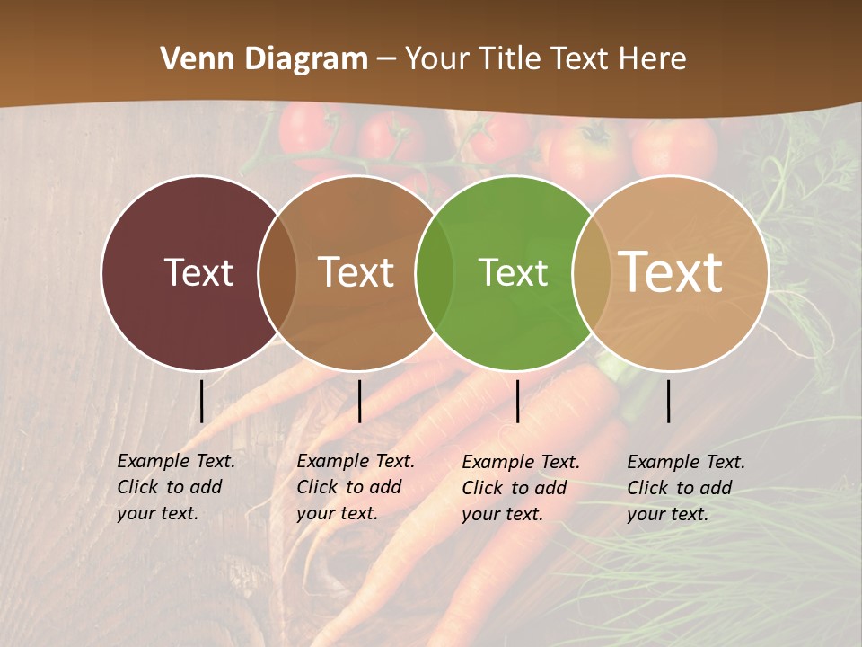 Natural Knife Ripe PowerPoint Template