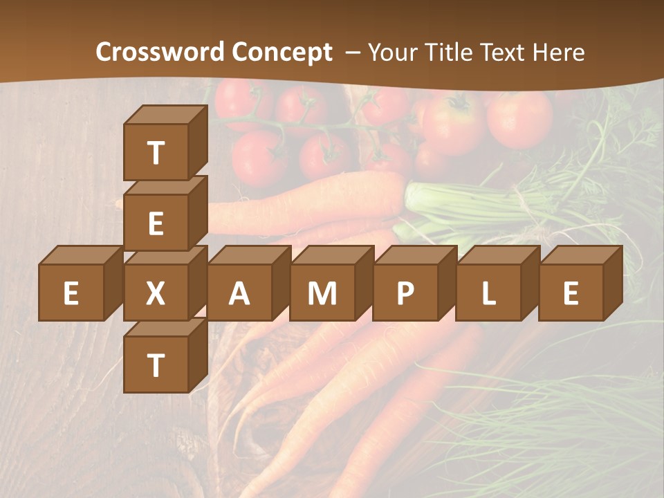 Natural Knife Ripe PowerPoint Template