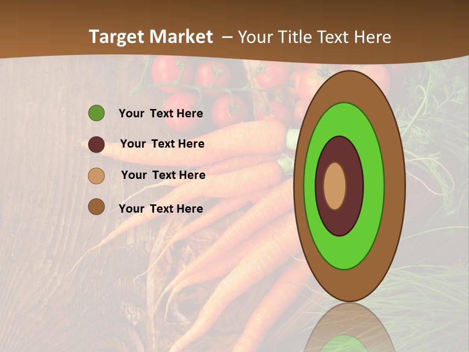 Natural Knife Ripe PowerPoint Template