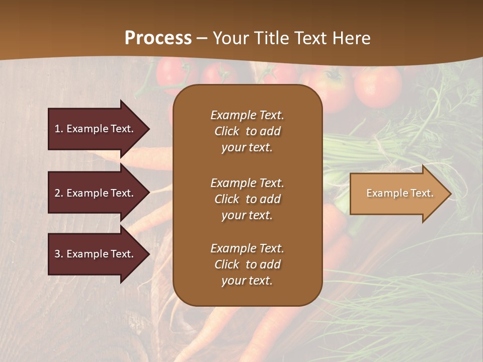 Natural Knife Ripe PowerPoint Template