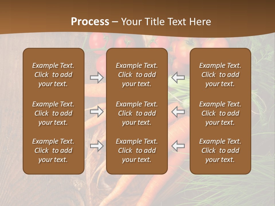 Natural Knife Ripe PowerPoint Template