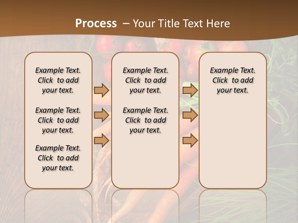 Natural Knife Ripe PowerPoint Template