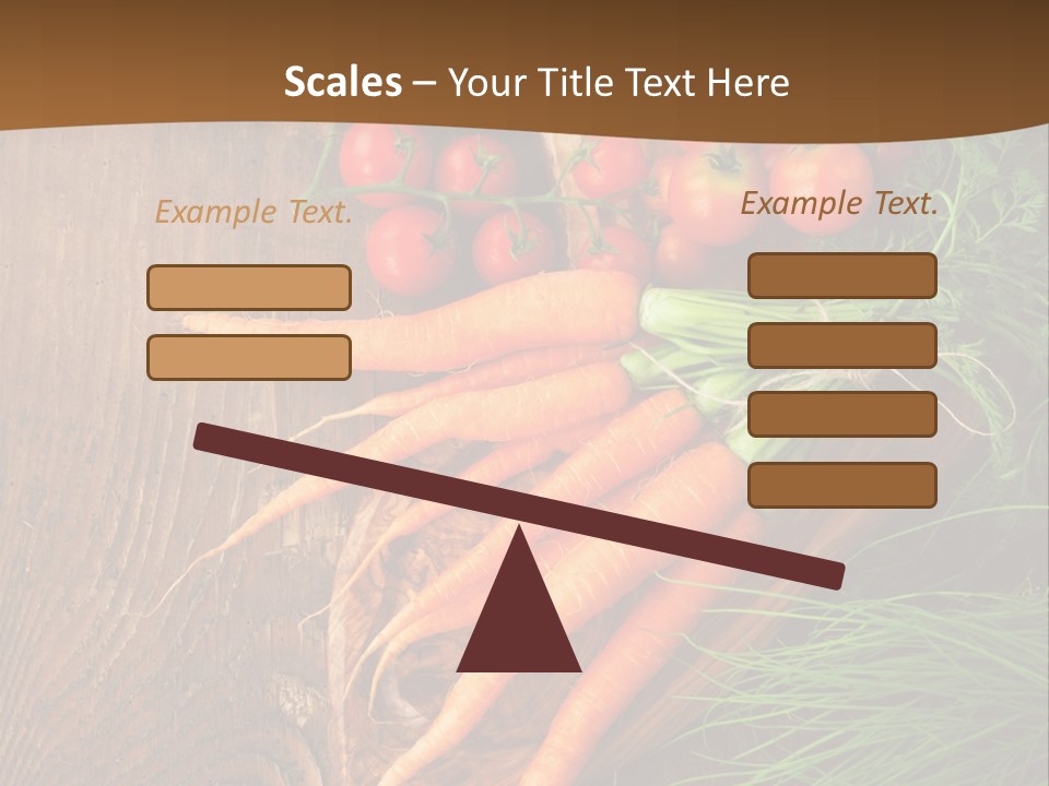 Natural Knife Ripe PowerPoint Template