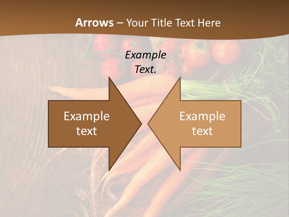 Natural Knife Ripe PowerPoint Template