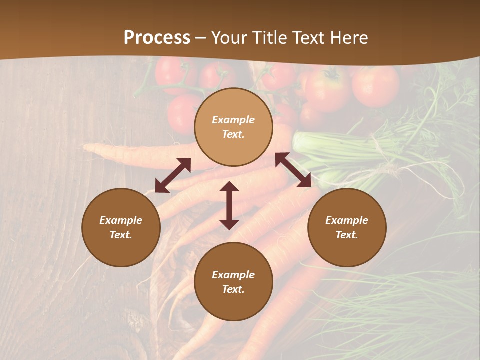 Natural Knife Ripe PowerPoint Template