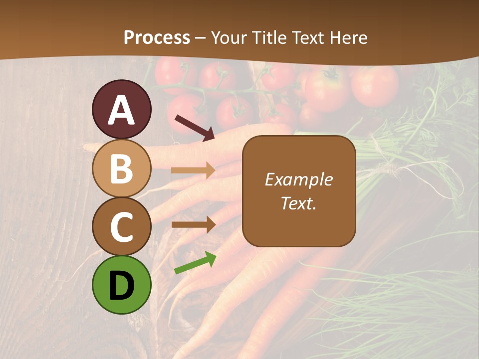 Natural Knife Ripe PowerPoint Template
