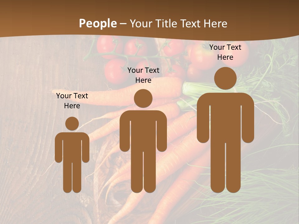 Natural Knife Ripe PowerPoint Template